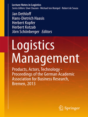 cover image of Logistics Management